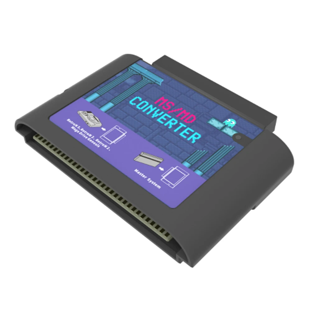 Video Cassette Di Gioco Convertitore Ms/Md Convertitore Da Ms A Md Per Genesis Hyperdrive Per Sistema Master Per Megedrive