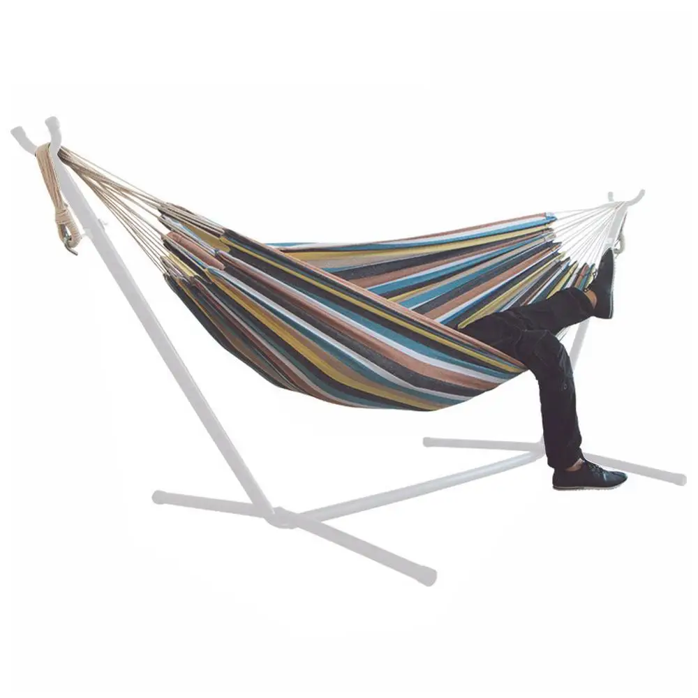 Portable Hammock Camping Thicken Swinging Chair Outdoor Hanging Bed Canvas Rocking Chair Not With Hammock Stand 11 Portable Hammock Camping Thicken Swinging Chair Outdoor Hanging Bed Canvas Rocking Chair Not With Hammock Stand 6