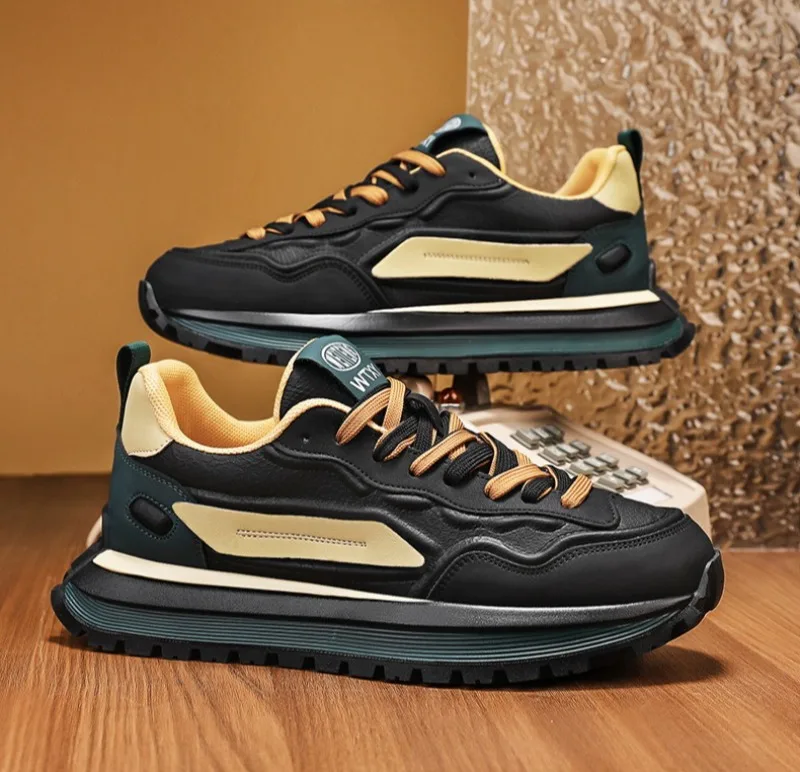 Trend Men Versatile Sneakers 2026 Autumn High Quality Comfortable Platform Sports Running Shoes Outdoor Youth Shoes for Men Plus