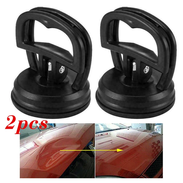 2Pcs (Noir)Ventouses de Voiture 5.5cm Ventouse Debosselage