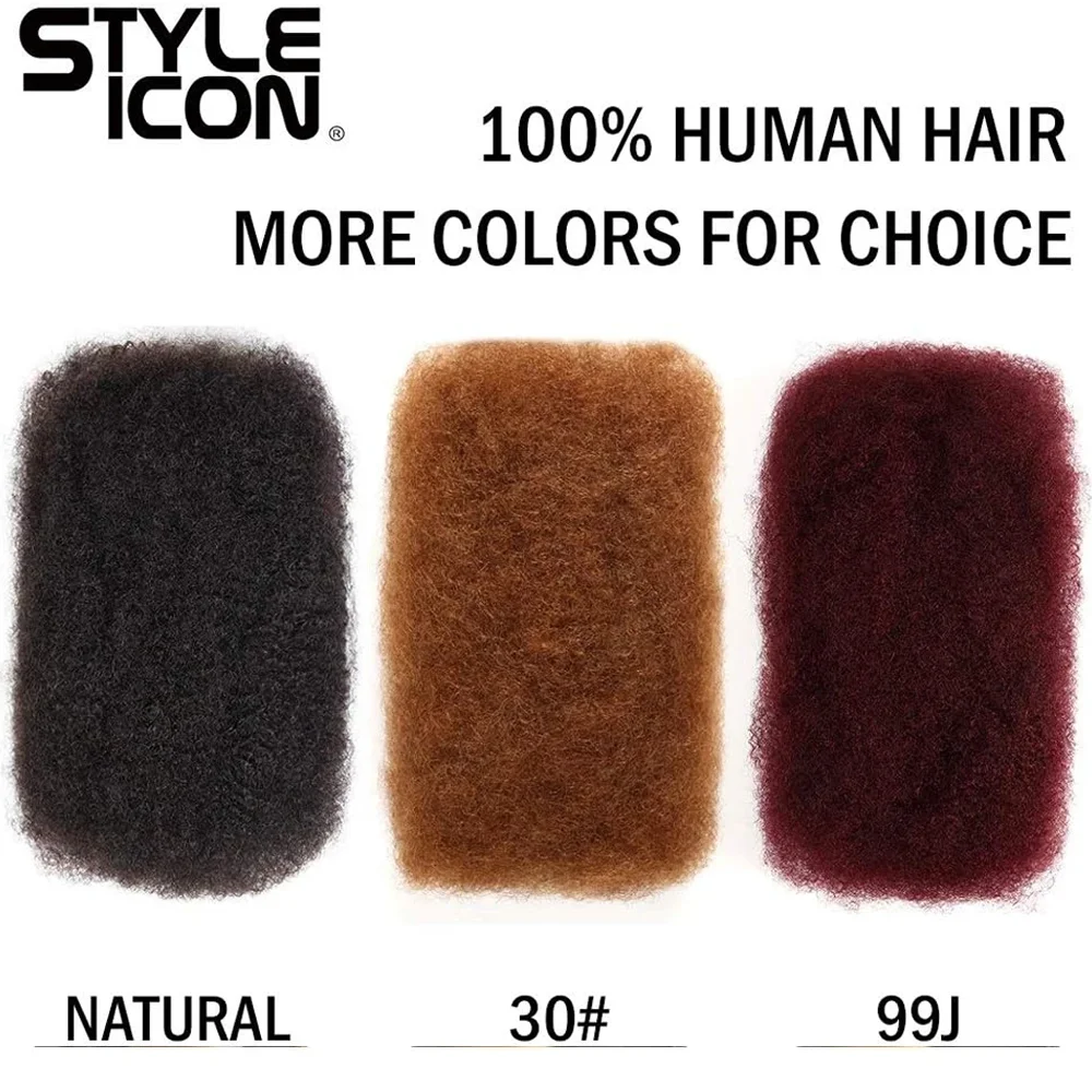 Style Icon Afro kinky Curly Bulk Remy Hair 1 Bundle 50g/pc Red Color Brazilian Braids Hair No Weft Human For Braiding
