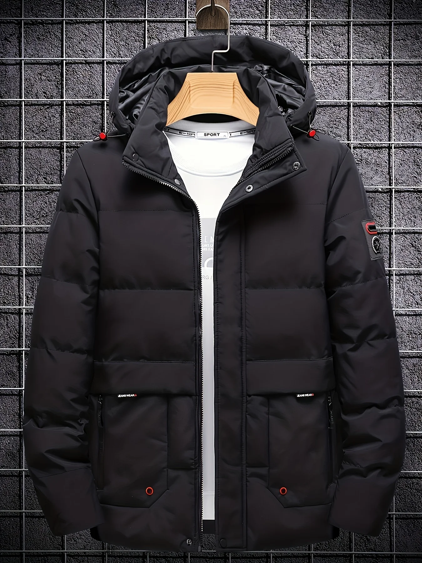 Hooded Jacket Autumn Jacket Nature Hike Top Man Sportsfor Windbreaker Motorcycle Sport Mountaineering Heavy Military