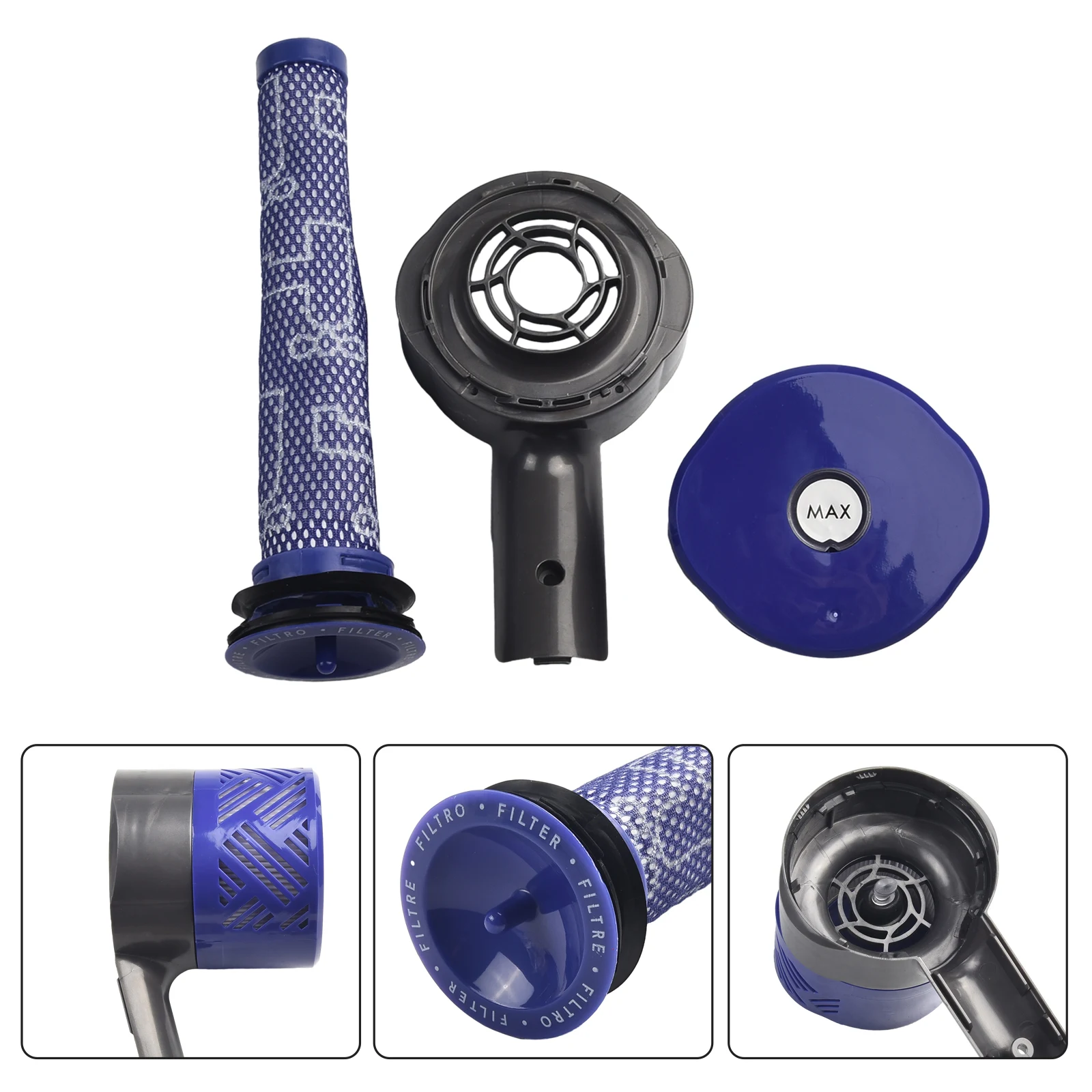 

Фильтры для пылесоса Dyson V6 DC58 DC59 DC62 DC61 DC74 Animal Absolute