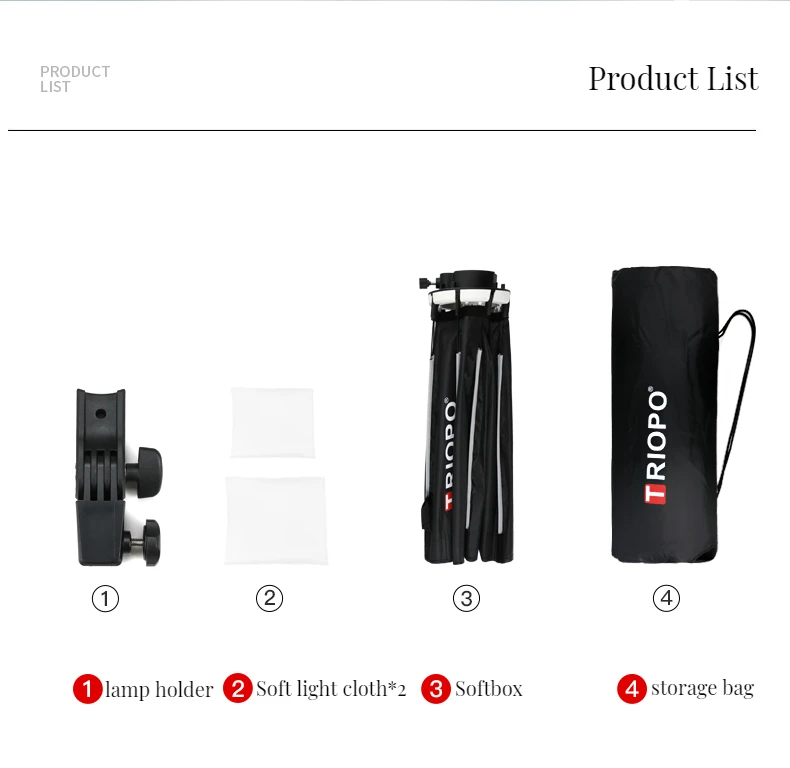 Description Picture 3 of itemTRIOPO KX 65cm 90cm Softbox Octagon Umbrella Light Box For Godox AD200 V1 Speedlite Flash Light Photography Studio Accessories