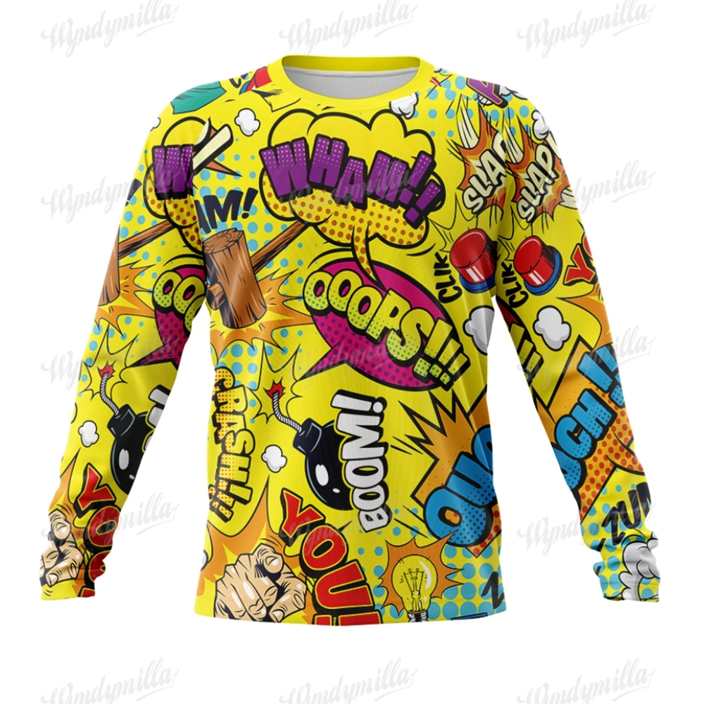 Mtb Motocross Jersey Bicicletta Bmx Mountain Downhill Bike Manica Lunga Enduro Racing Camicie Ciclismo Maglie Dh Man 2022 Ciclismo