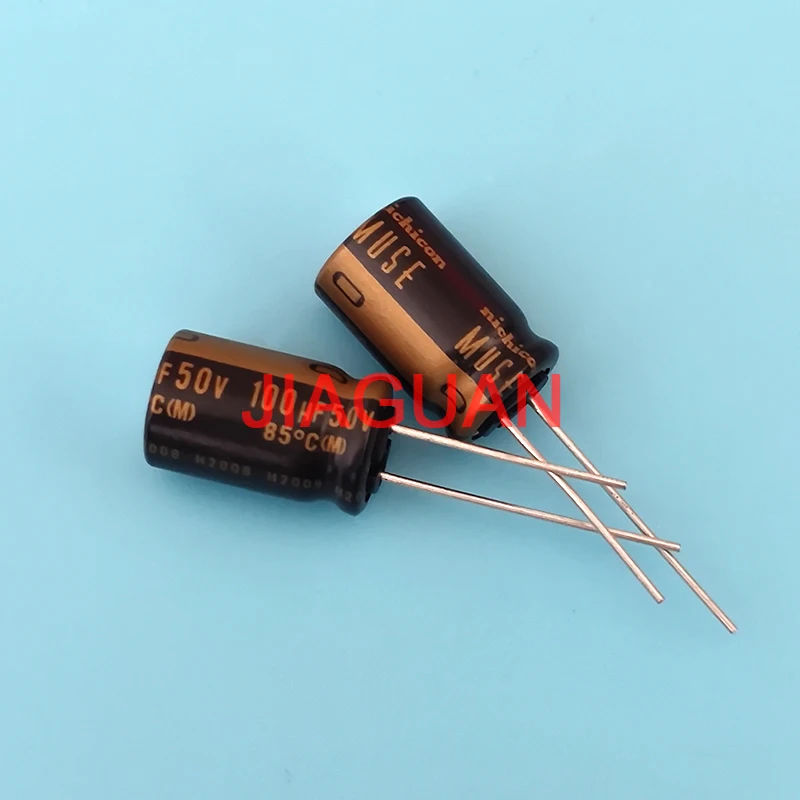10PCS NEW NICHICON MUSE KZ 100 미크로포맷 50V 12.5X20MM 50V100UF Nichicon KZ ...