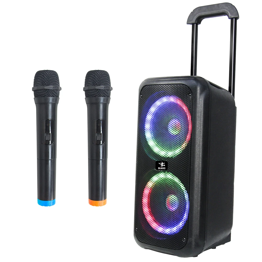 

Super Bass Trolley Speaker Woofer, TWS Hifi Super Bass Portable Speaker Woofer, DJ Box Sound System