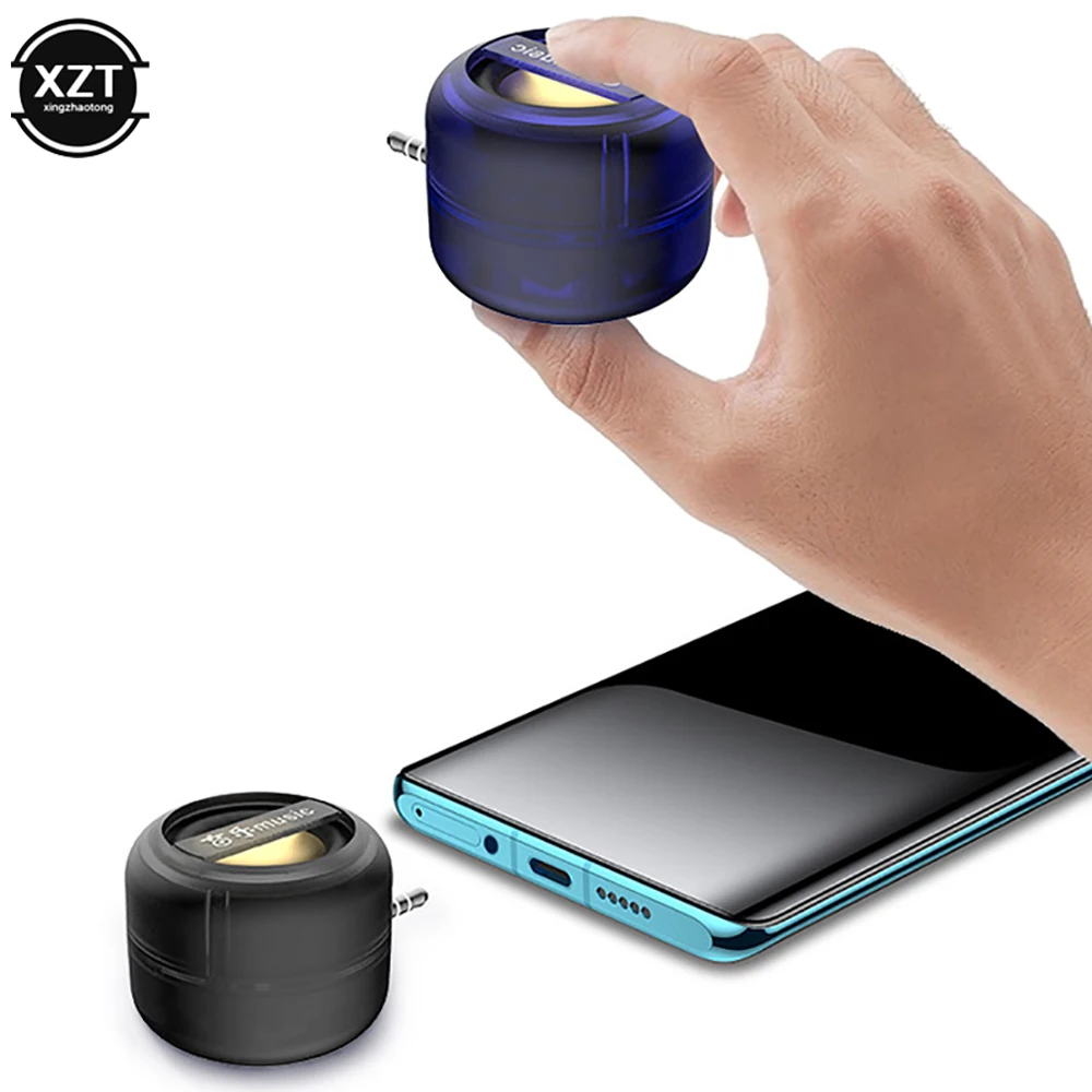 Universal Portable Mini Speaker 3.5mm Plug in Jack Mini Sound Box Mobile Phone Speaker Amplifier External Wired Speakers