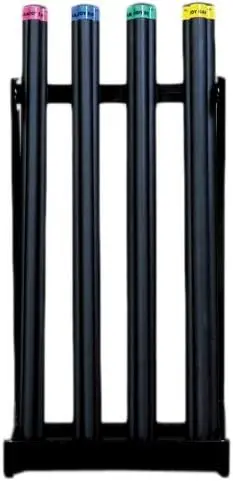 

Sports Workout Bar Storage , Black