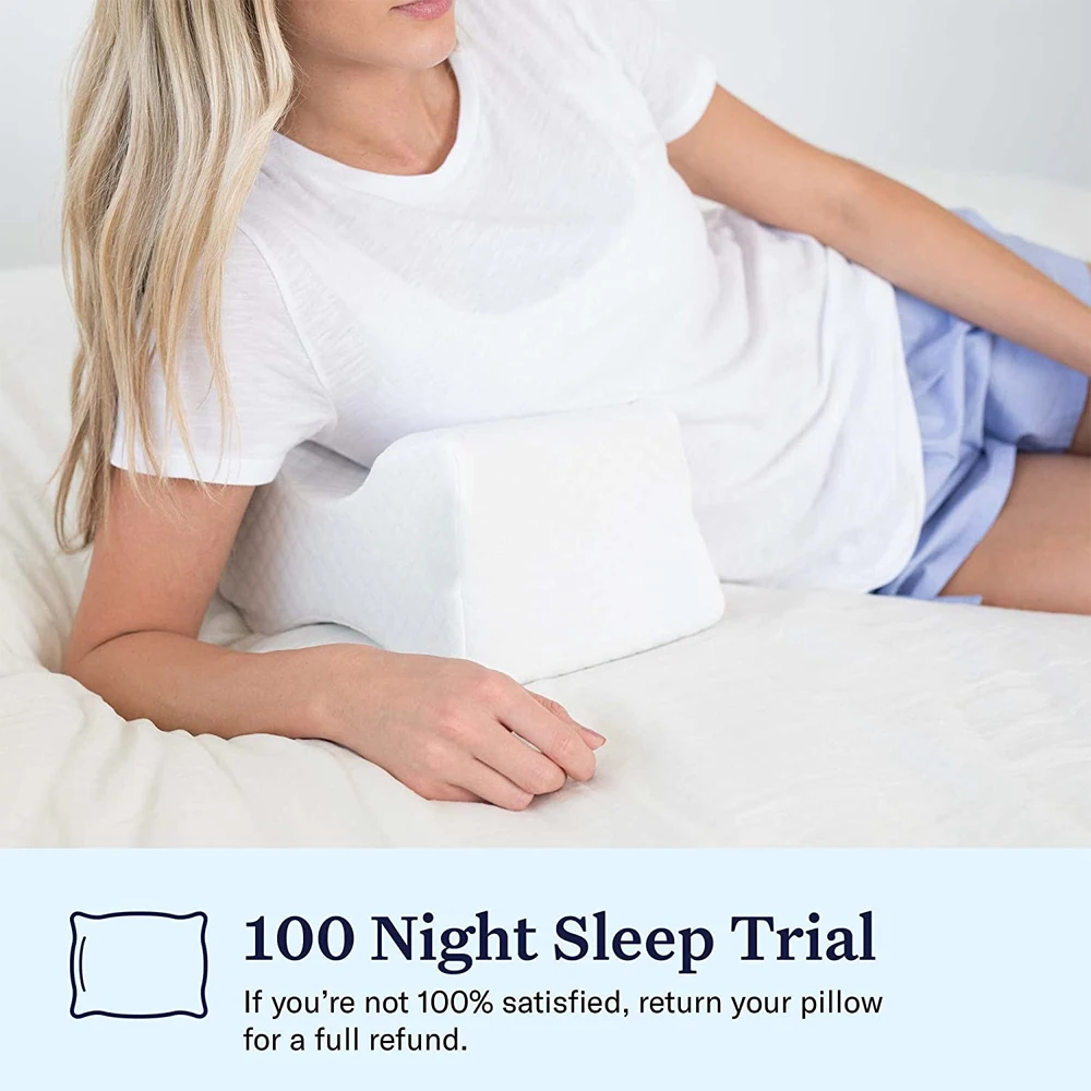 Knee Pillow for Side Sleepers,Memory Foam Pillow,Orthopedic