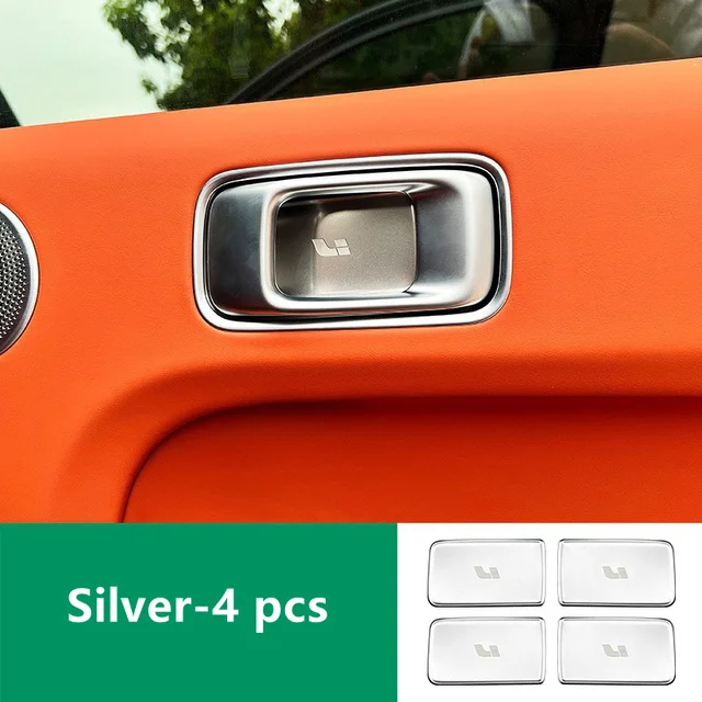 Silver-4 pcs