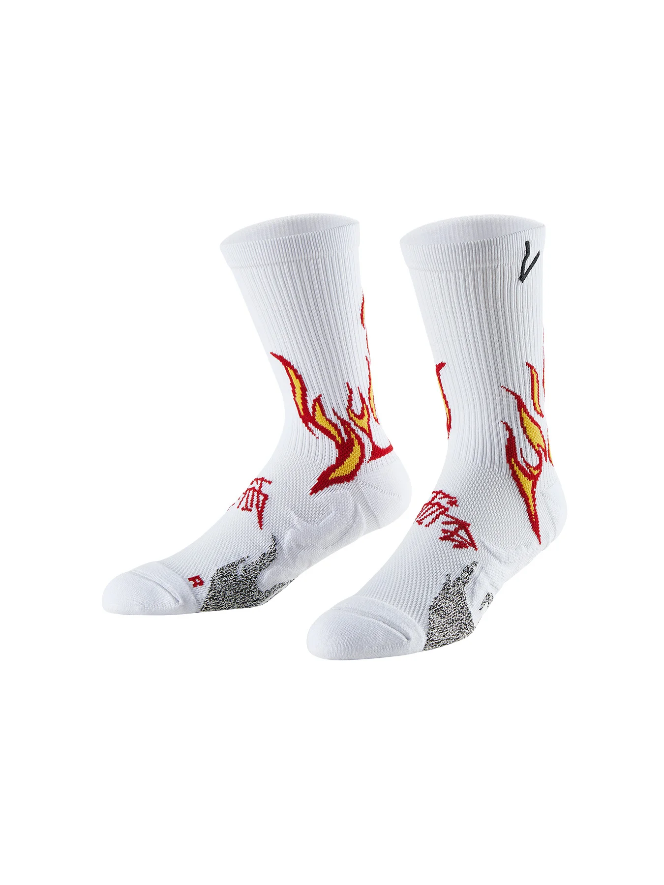 Fire Pattern Running Socks 8