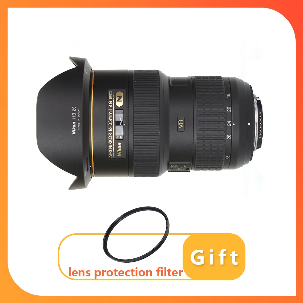 Nikon Af-S Nikkor 16-35Mm F/4G Ed Vr Lens For Nikon Slr Cameras