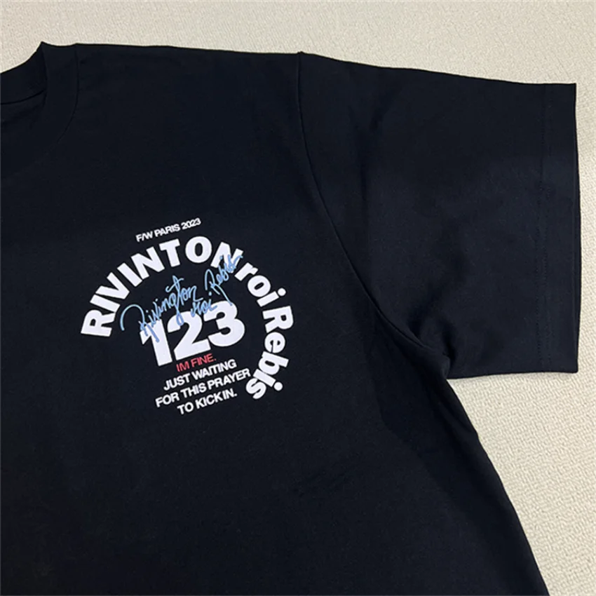 Oversized Vintage Washed RRR123 T-Shirt Men Women RRR-123 T