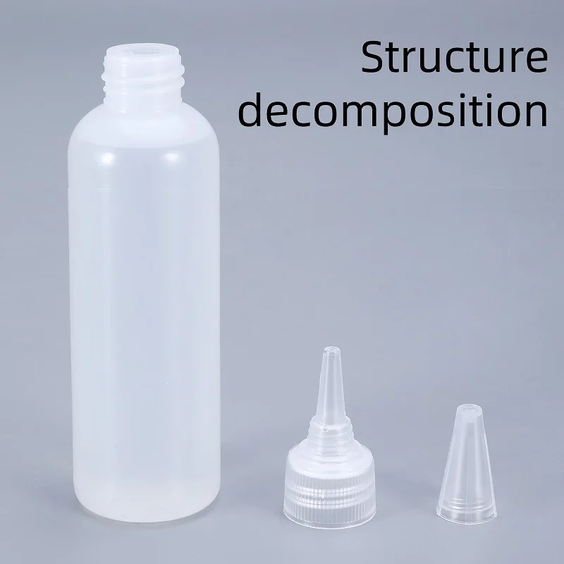 10PCS Plastic Small Squeeze Bottles and Caps Food Grade container for Icing  Cookie Decorating/Condiments/Arts and Crafts