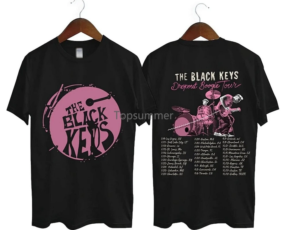 

The Black Keys Drop Out Boogie Tour 2022 Vintage T-Shirt Gift Fan