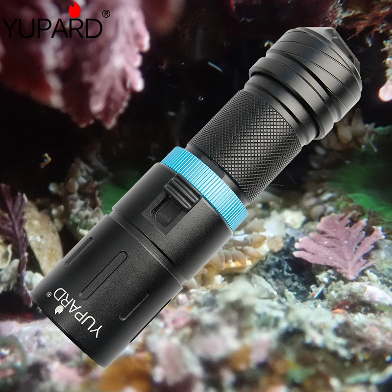 

XHP50 LED Waterproof Flashlight Diving T6 LED diver Underwater lantern LED Torch dive lamp 26650/18650 rechargeable light