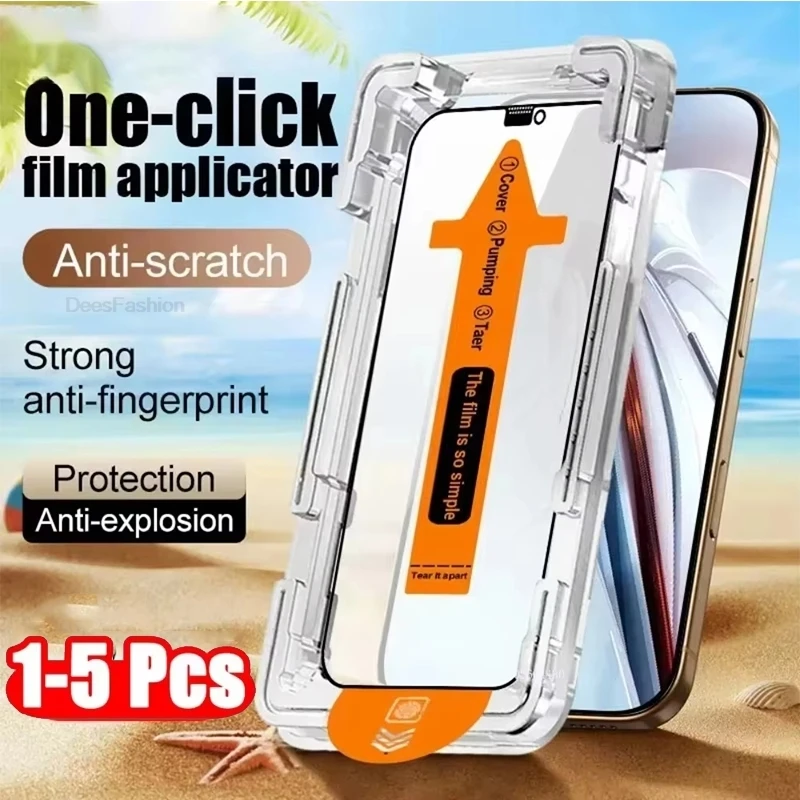 Protecteur d'écran en verre trempé sans poussière, 1 à 5 pièces, pour Xiaomi Redmi 15 15C 14C 13C Note 14 13 Pro 5G 12 11 10 9 8 7 12C 10C A3 12S