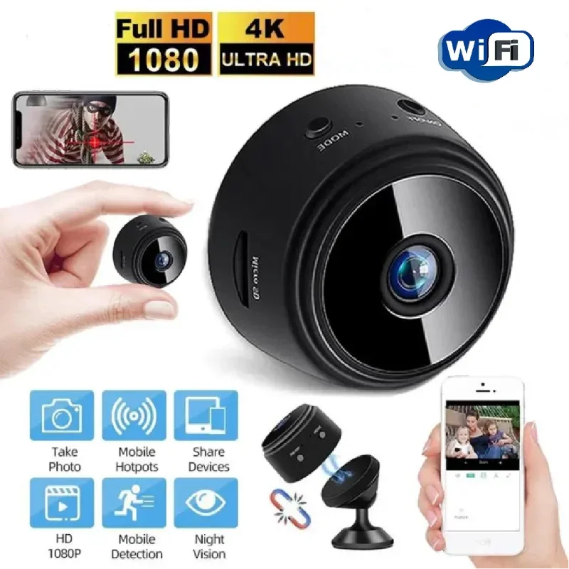 Mini Camera 1080P Remote Monitor With Motion Night Version Voice Video Security Wireless Camcorders Surveillance Cameras