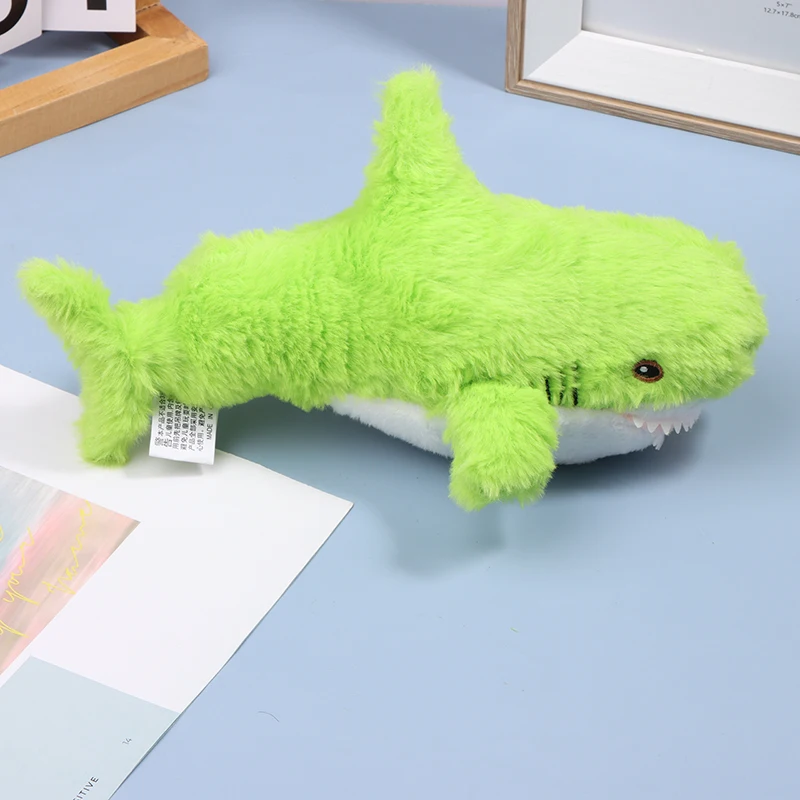 thumbnail image 1 of 30cm Shark Plush Toy Soft Stuffed Animal Reading Pillow Birthday Gifts Cushion Doll Gift, 1 of 5