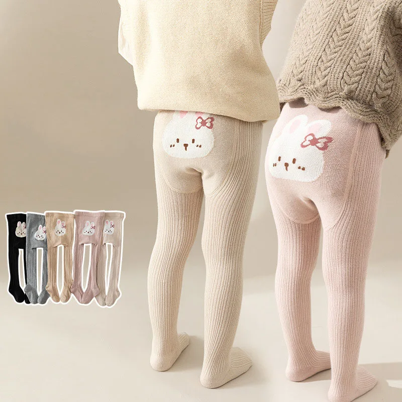 

Warm Cotton Baby Leggings Rabbit Pants Newborn Boys Girls Tights Princess Pantyhose Kids Children Clothing 1-8 Years