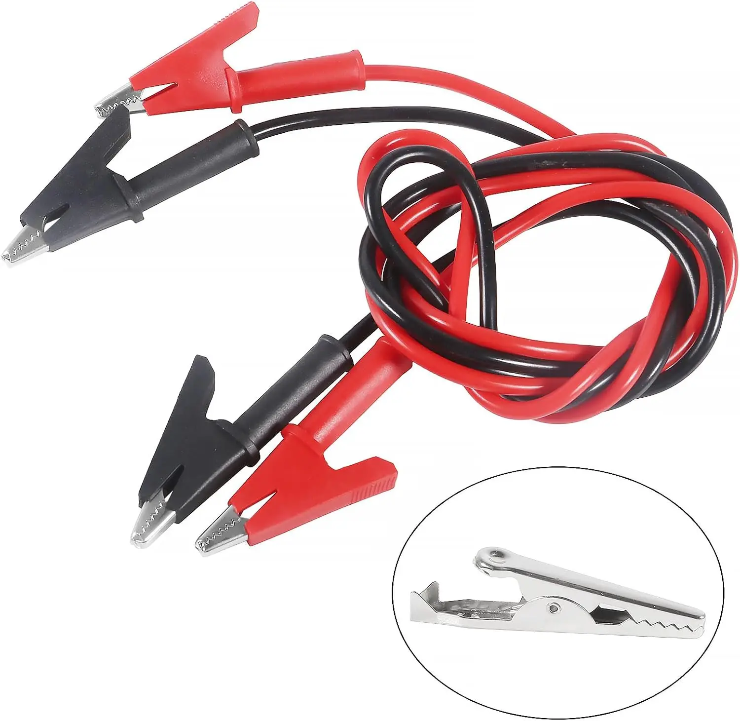 50PCS Mini Alligator Clips 28mm 35mm 45mm for Electric Testing Battery Test alligator clips,test clip,test hooks clips