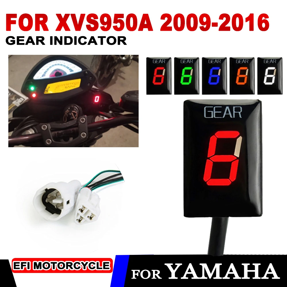 MotorcycleAccessoriesGearIndicator16LevelSpeedDisplyMeterFor