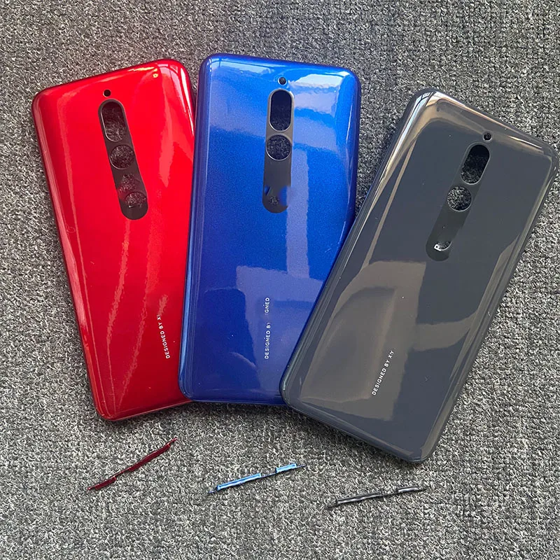 

10PCS New Back Glass Battery Cover Rear Housing Door Case For Xiaomi Redmi 8