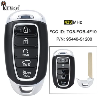 Keyforkess 433MHz P/N: 95440-S1200 ID FCC: TQ8-FOB-4F19 Smart Remote Key Fob per Hyundai Santa Fe 2018 2019 2020 2021