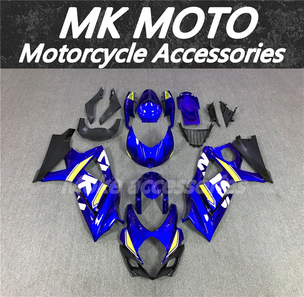 

Комплект обтекателей для мотоцикла, подходит для Gsxr1000 2007-2008, кузов высокого качества ABS под давлением, синий