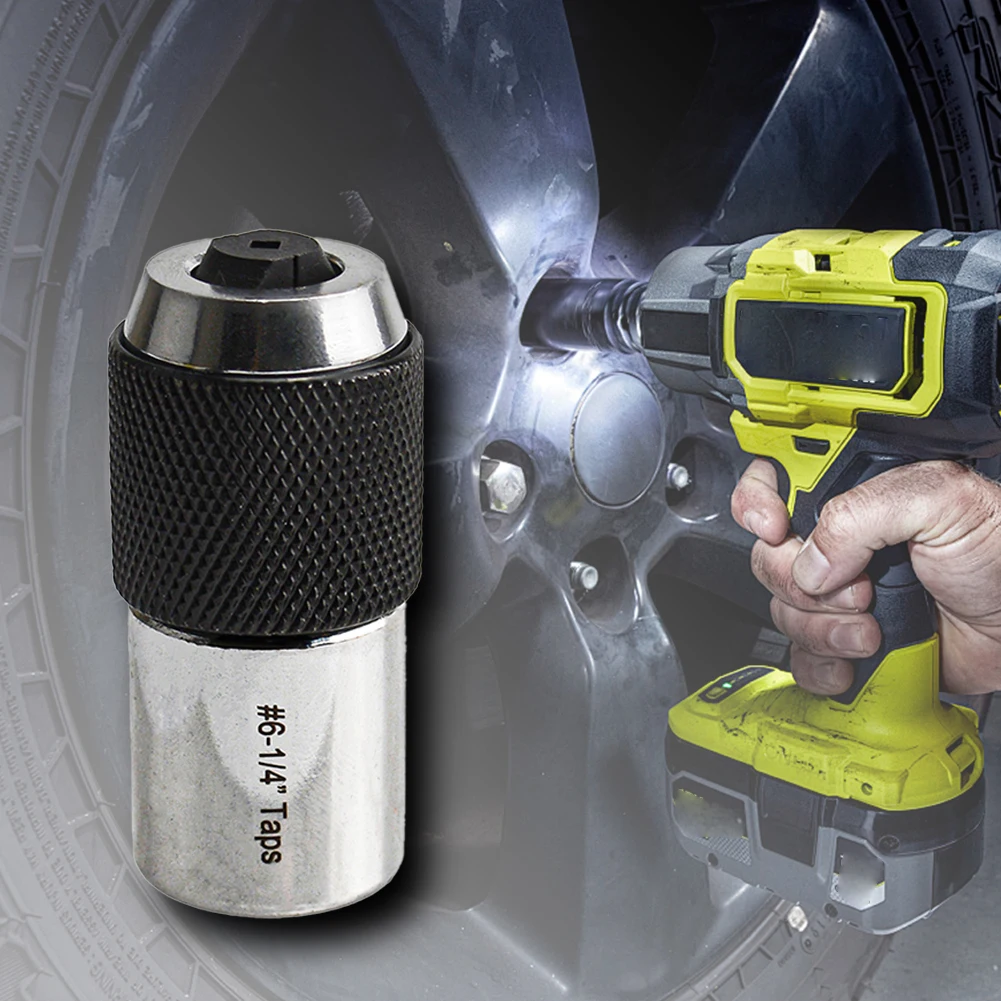 M3-M12 Screw Tap Socket 3/8” Square Drive Adjustable Jaws Extractor Tool  Tap Socket Adapter 1/4-1/2 Taps Reamer Screw Extractor