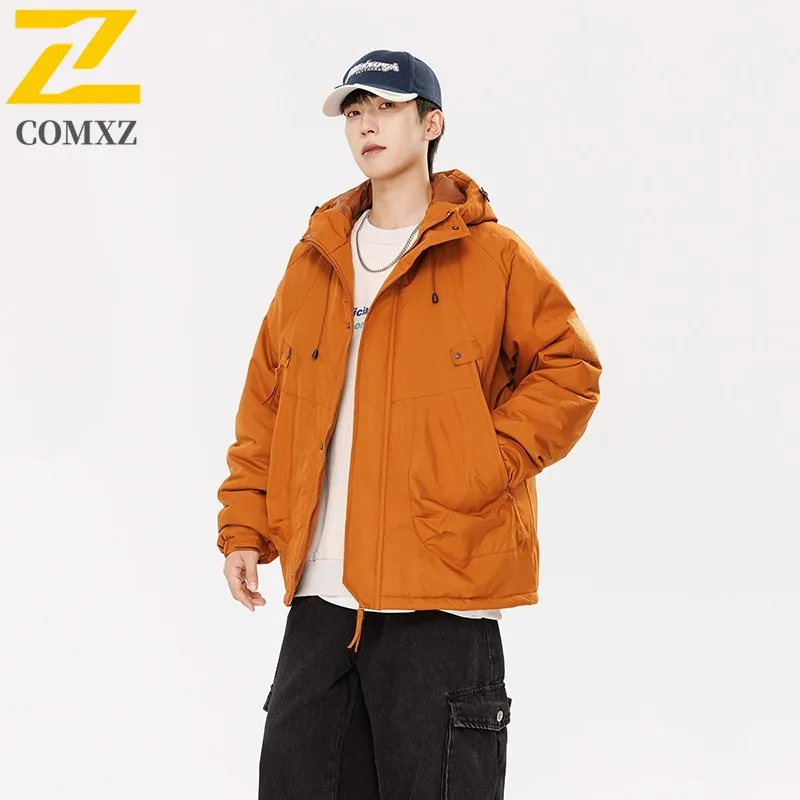 EiAO Graphene Heated Windbreaker Couple's Hooded Jacket Waterproof Windproof Mountain Coat for Hiking Camping Fishing 2025 Trend