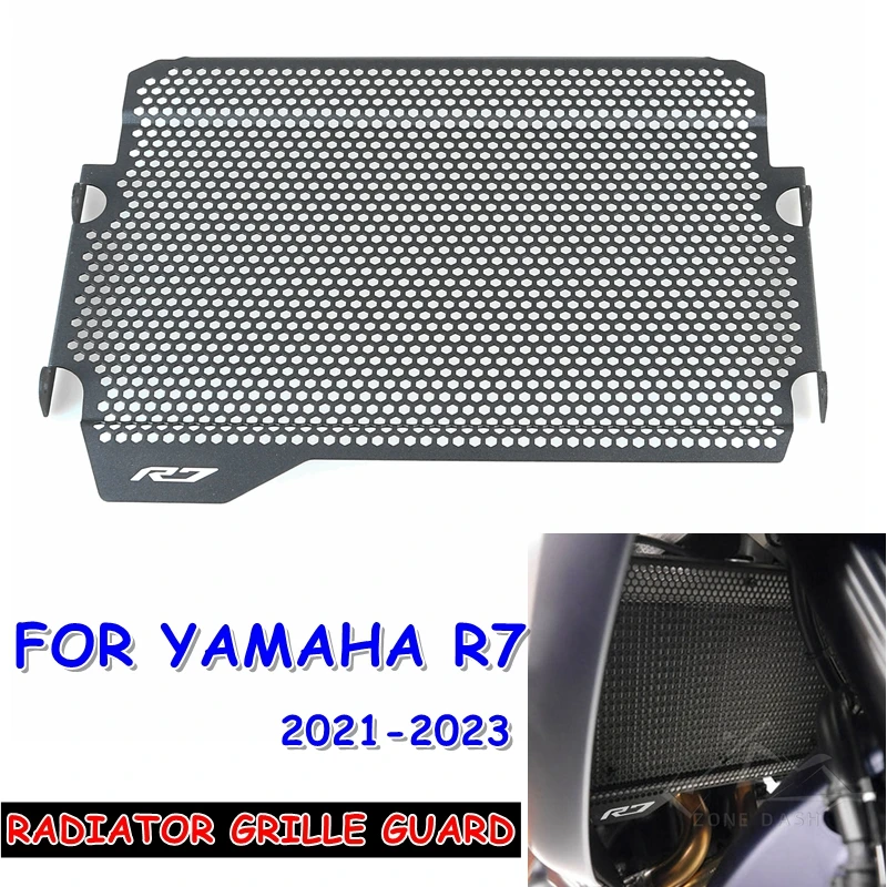 

Motorcycle modified radiator protective cover of water tank net For Yamaha YZF-R7 2021-2023 MT07 FZ07