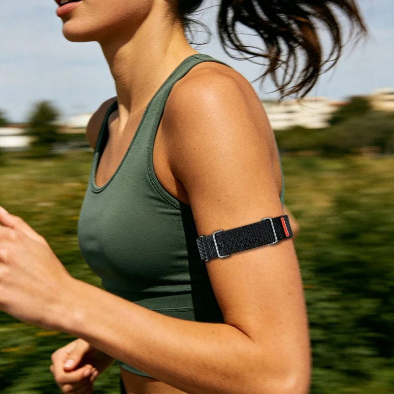 Adjustable Nylon ArmBand with Metal Frame for Fitbit Air - Breathable Replacement Strap