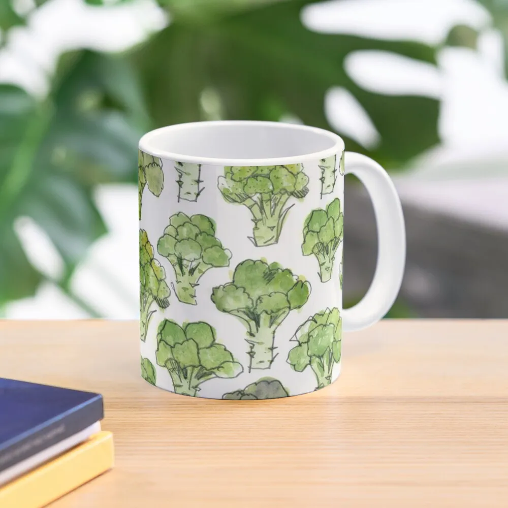 

Broccoli - Formal Coffee Mug Glass Cups Porcelain Mug