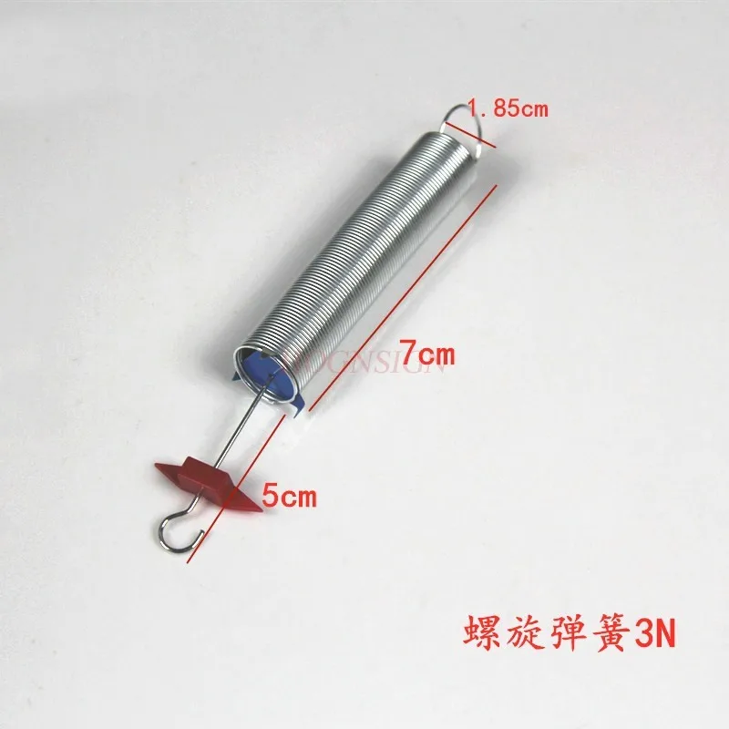 5pcs set spring physical spring instrument physics experimental equipment Physics Mechanics Teaching Instrument Helical group Hooke's law soft