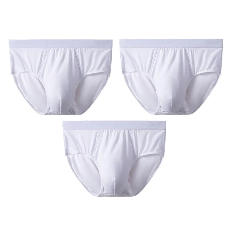 Tanie 3 sztuk mężczyźni bielizna w dużym rozmiarze tighty-whitys Sexy bielizna majtki figi sklep