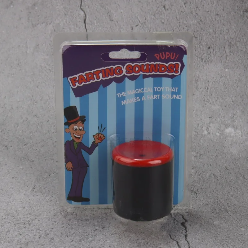 handheld fart noise maker tube on display