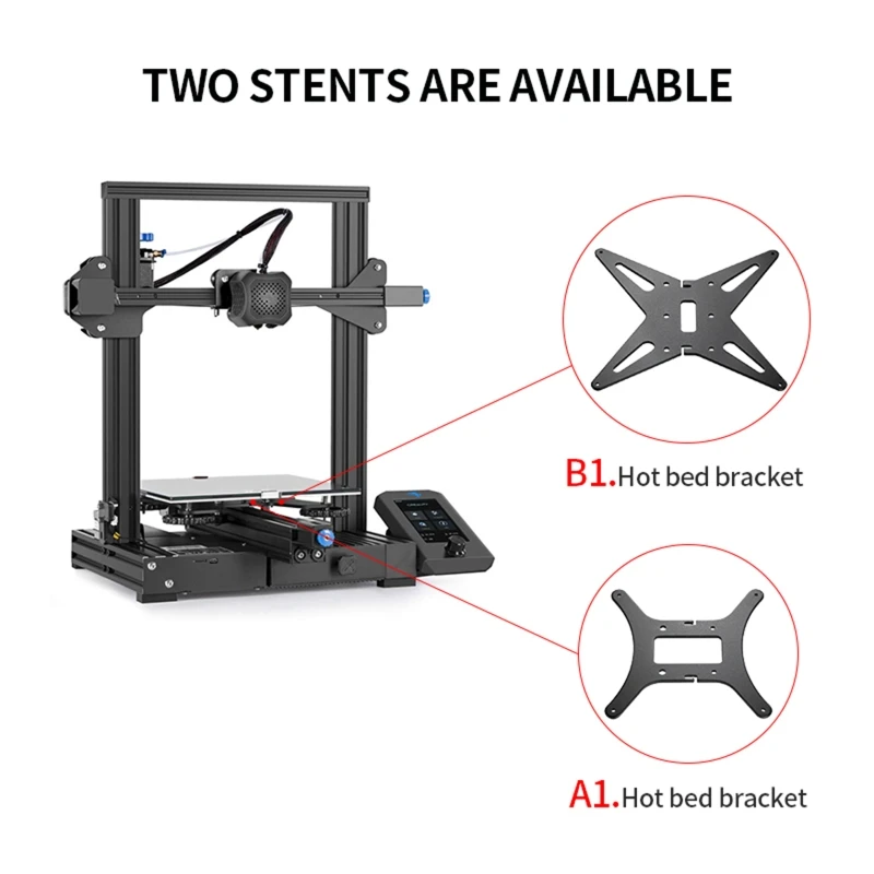 Y Carriage Plate Upgrade for 2040V Aluminum Profile for CR-10 3D Printer (150mm 235mm 310mm) P9JB