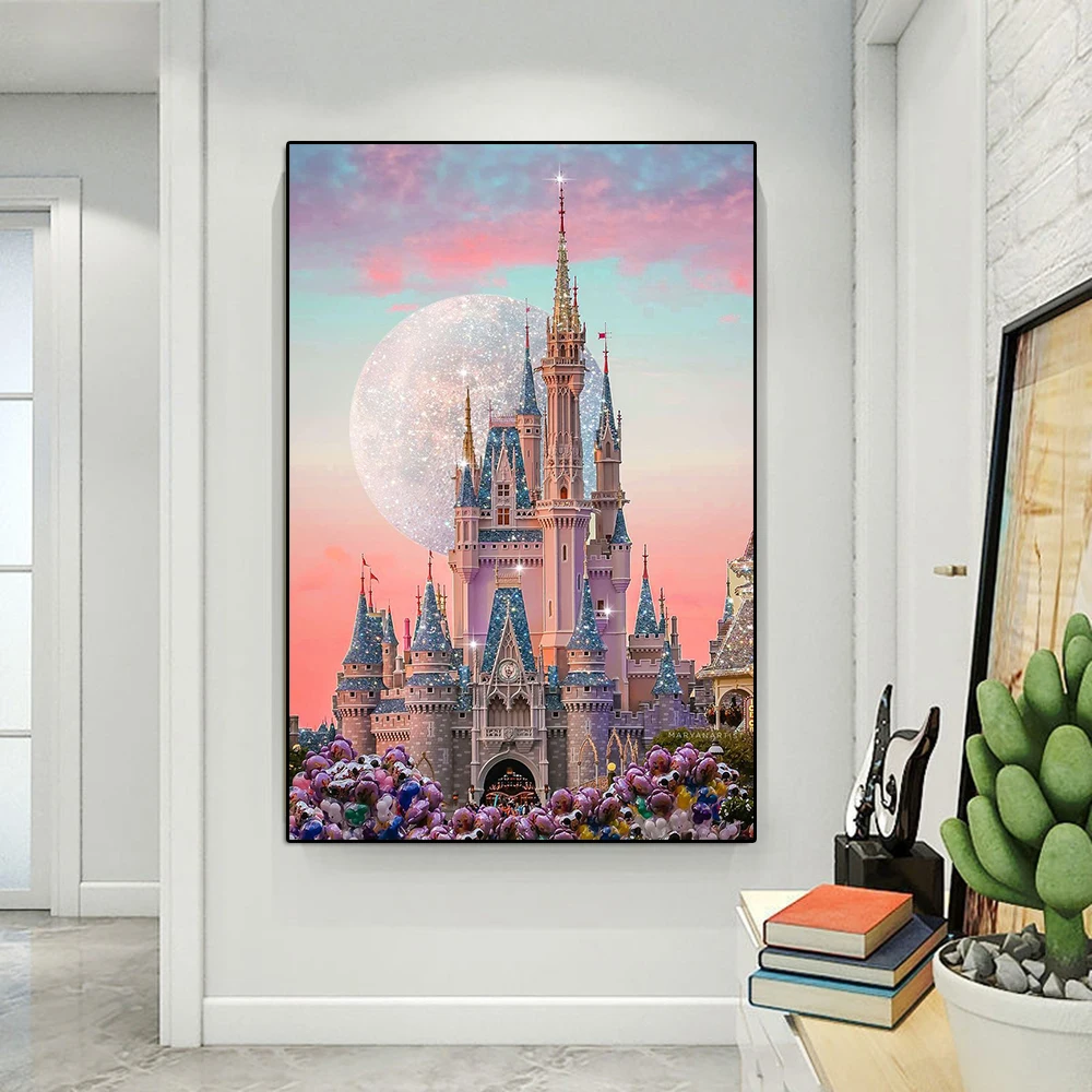 Disney Castle Wall Mural