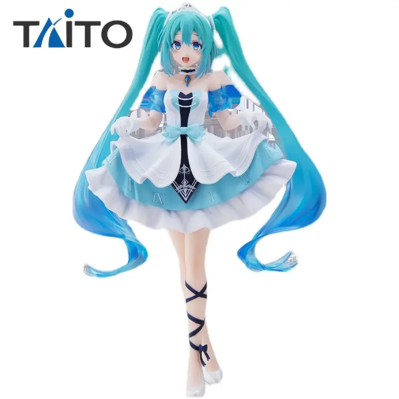 

TAITO Hatsune MIKU Wonderland Official Authentic Figures Anime Gifts Collectible Models Toys Halloween Birthday Gifts Ornaments