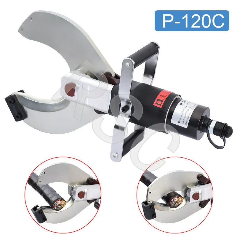 

Hydraulic Cable Cutting Head Cable Cutter Wire Cutter Cut 120mm Armoured Cu/Alu Cable