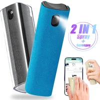Screen Cleaner Spray with Wipe Tablet Computer Mobile Phone Dust Removal Cleaning Tool Multifunction Microfiber Spray Bottle 1