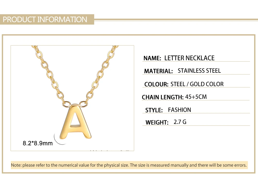 Skyrim Initial Necklace - Worn Example