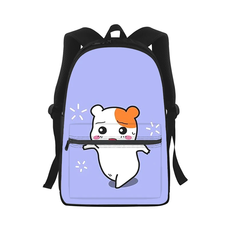 ANIME CUTE Oruchuban Ebichu Men Women Backpack 3D Print Fashion Student School Bag Laptop Backpack Kids Travel Shoulder Bag
