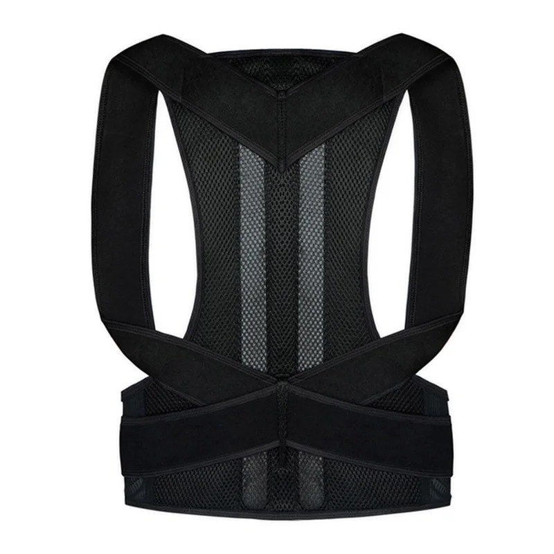 Adjustable Back Posture Corrector Spine Back Shoulder Lumbar Brace Support Belt Posture Correction Back Blet No Slouching