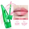 Natural Aloe Lipstick Lip Tint Long Lasting Waterproof Moisturizing Nourish Color Lip Gloss Changeable Color Lip Oil Lip Balm 3