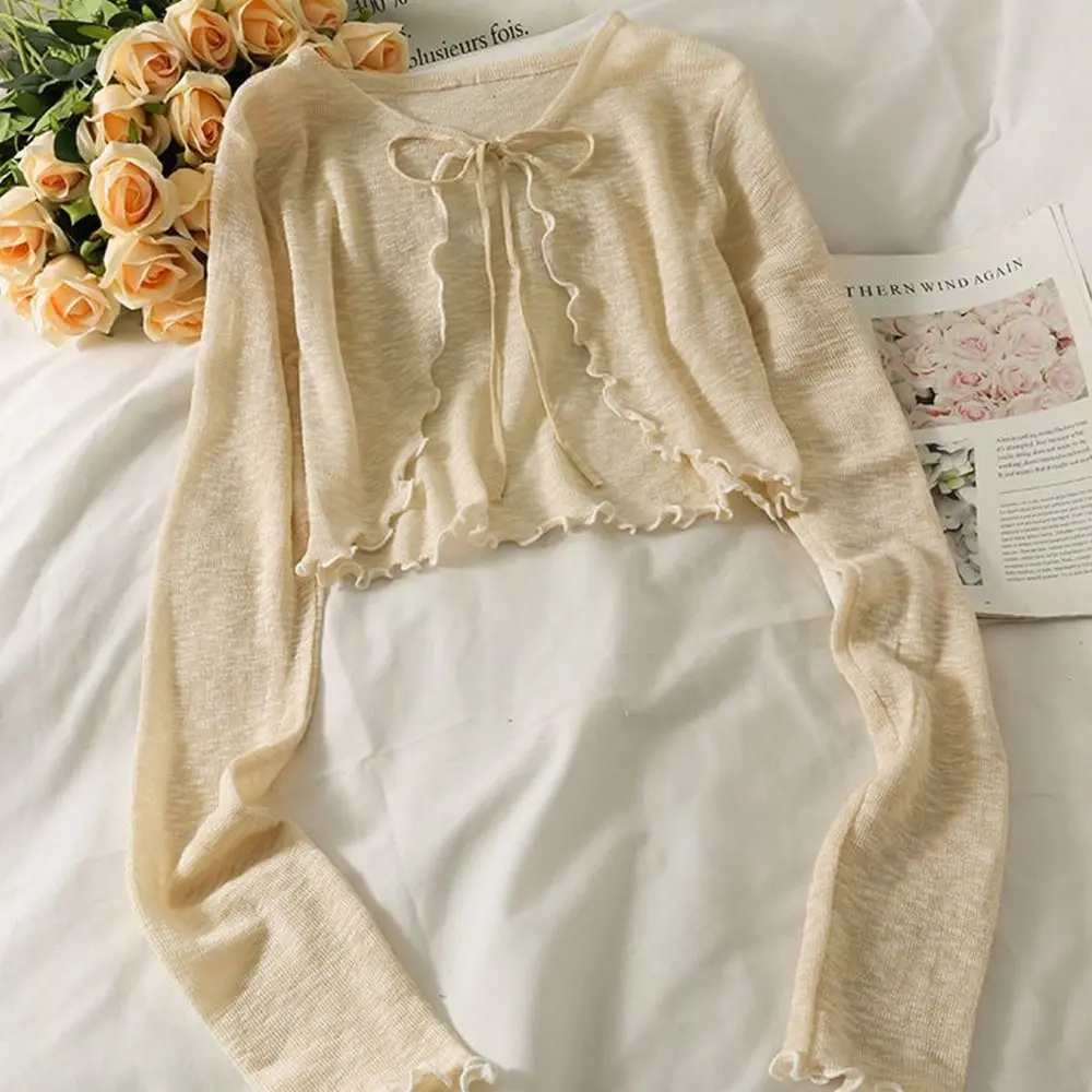 ตัวเลือกสินค้า เสื้อแขนสั้นแฟชั่นเกาหลี Ruffle ฤดูร้อน ใส่สบาย