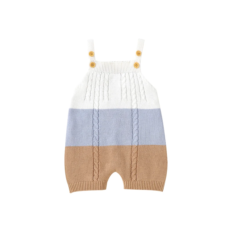 

Baby Rompers Sleeveless Spring Summer Cotton Knitted Newborn Boys Girls Outerwear Sunsuits Playsuits Casual Infant Kids Jumpsuit