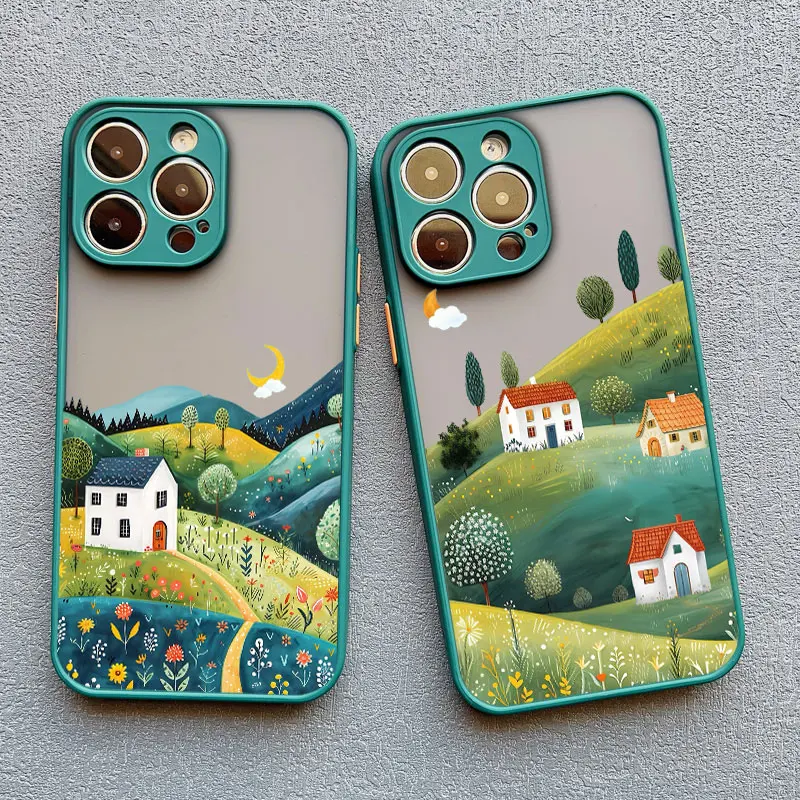 Wildflower Field Collective Farm Phone Case - Vibrant Floral Design Back Cover